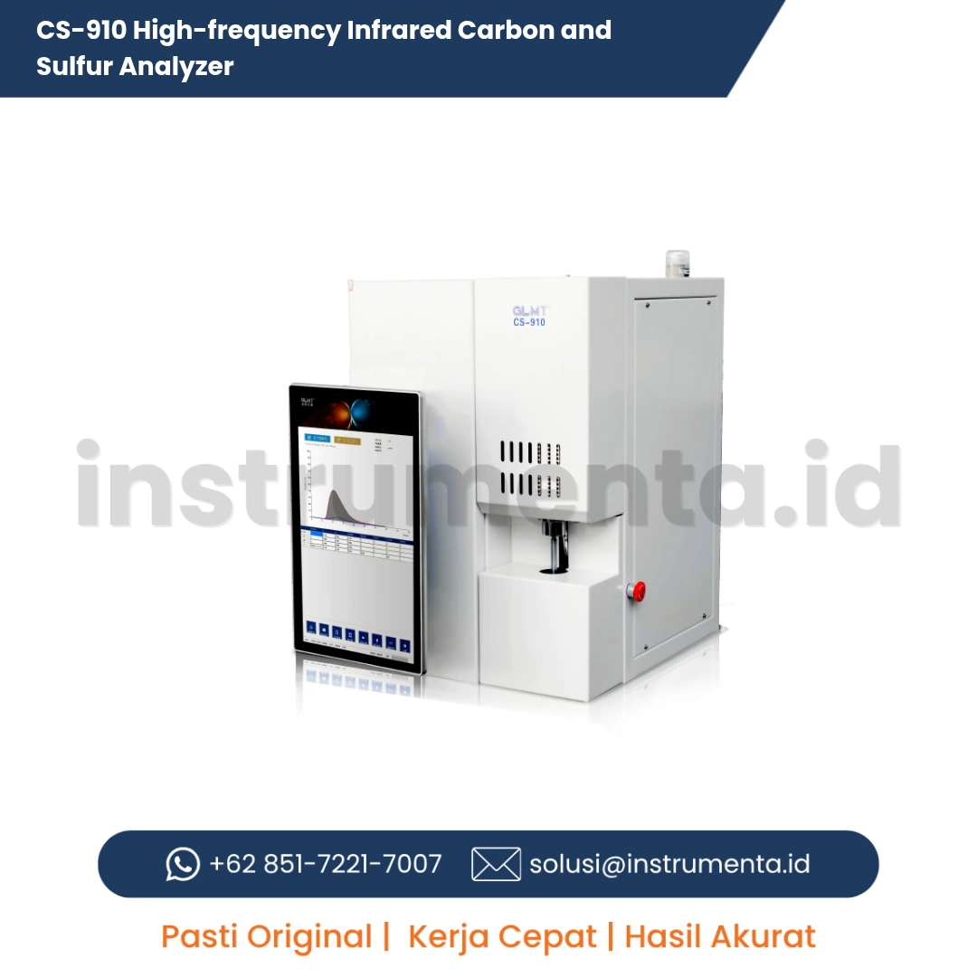 Distributor Resmi CS-910 High-frequency Infrared Carbon and Sulfur Analyzer Ready Stock